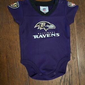 NFL Purple Ravens Kids One Piece